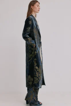 Hoss Intropia Elodie. Chaqueta jacquard Azul marino Hot