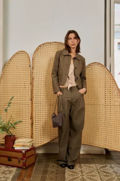 Hoss Intropia Eloïse. Chaqueta casual Kaki New