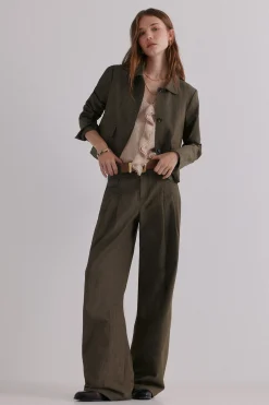 Hoss Intropia Eloïse. Chaqueta casual Kaki New