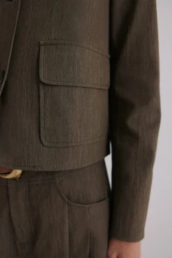 Hoss Intropia Eloïse. Chaqueta casual Kaki New