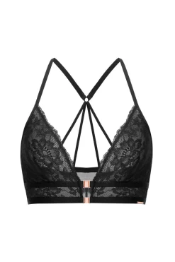 Dorina Emory sujetador tipo bralette sin relleno negro New