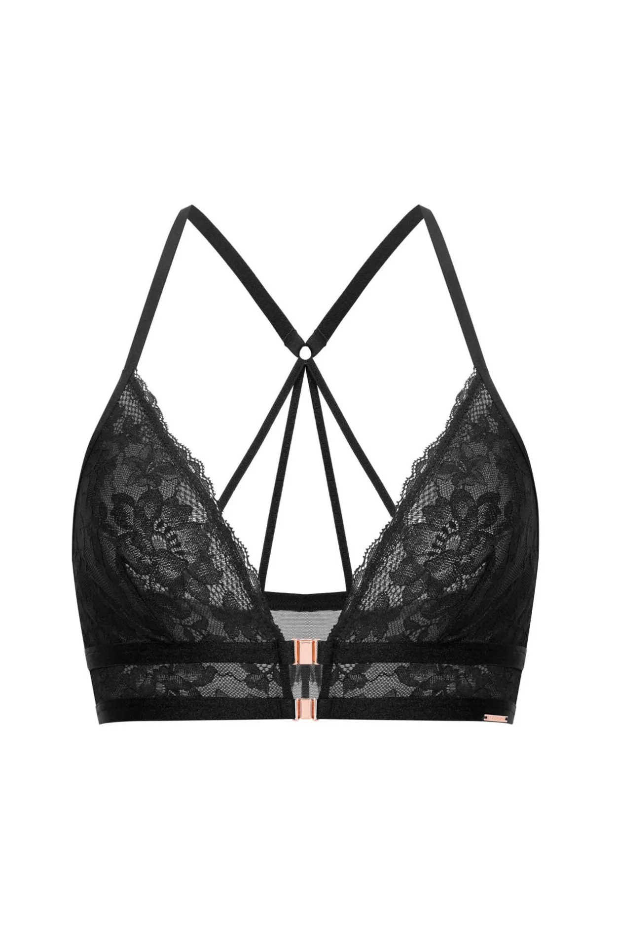 Dorina Emory sujetador tipo bralette sin relleno negro New