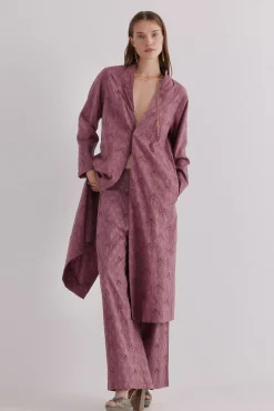 Hoss Intropia Estelle. Kimono jaquard Rosa
