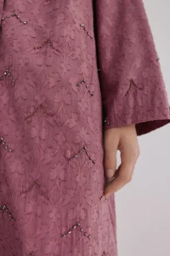 Hoss Intropia Estelle. Kimono jaquard Rosa