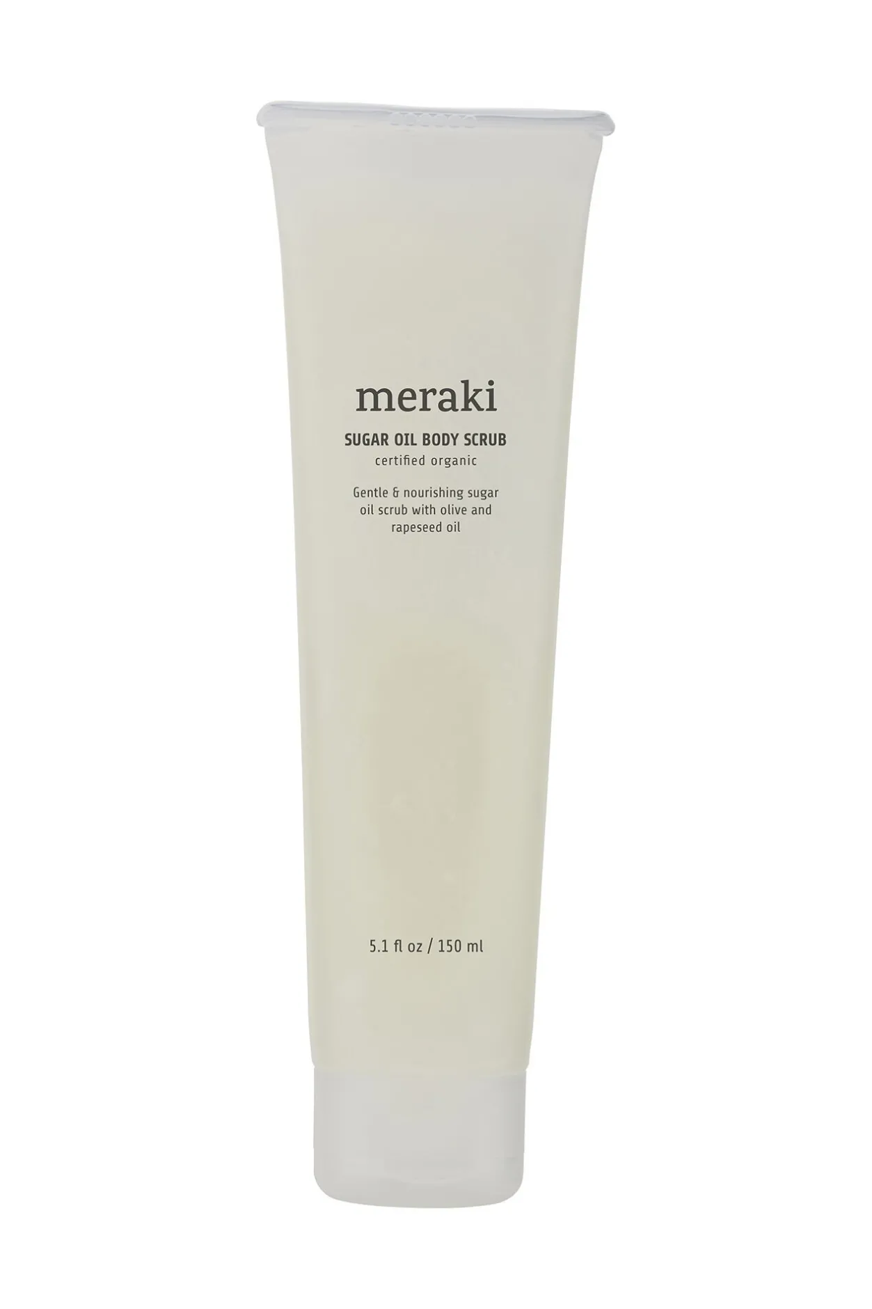 Meraki Exfoliante corporal de aceite y azúcar blanco Sale