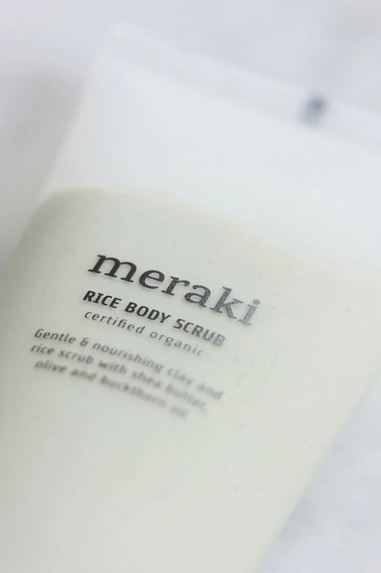 Meraki Exfoliante corporal de arroz blanco Best