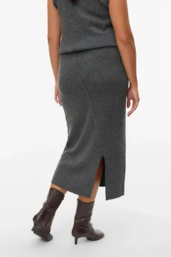 Vero Moda Curve Falda 7/8 punto Curve Gris Best