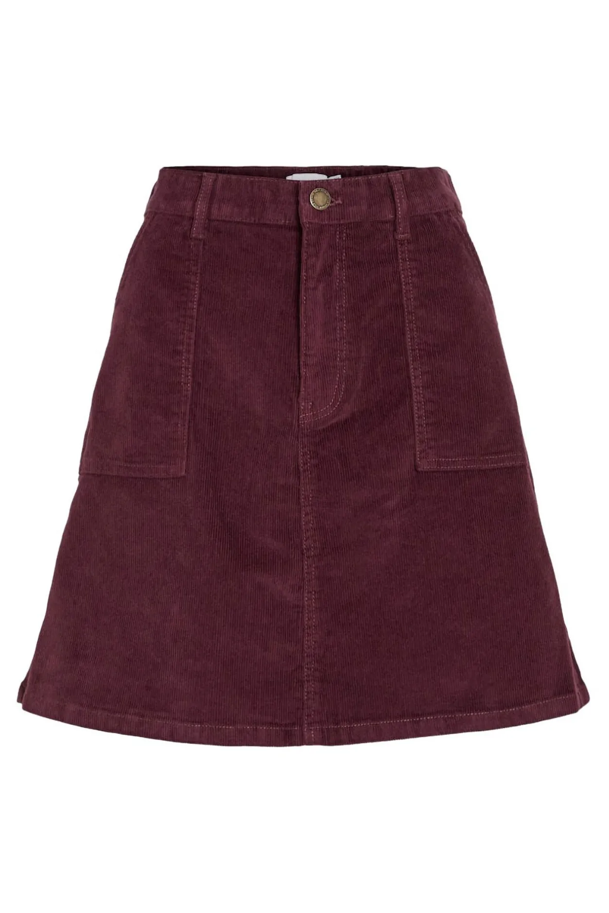 Vila Falda corta de pana Morado Clearance