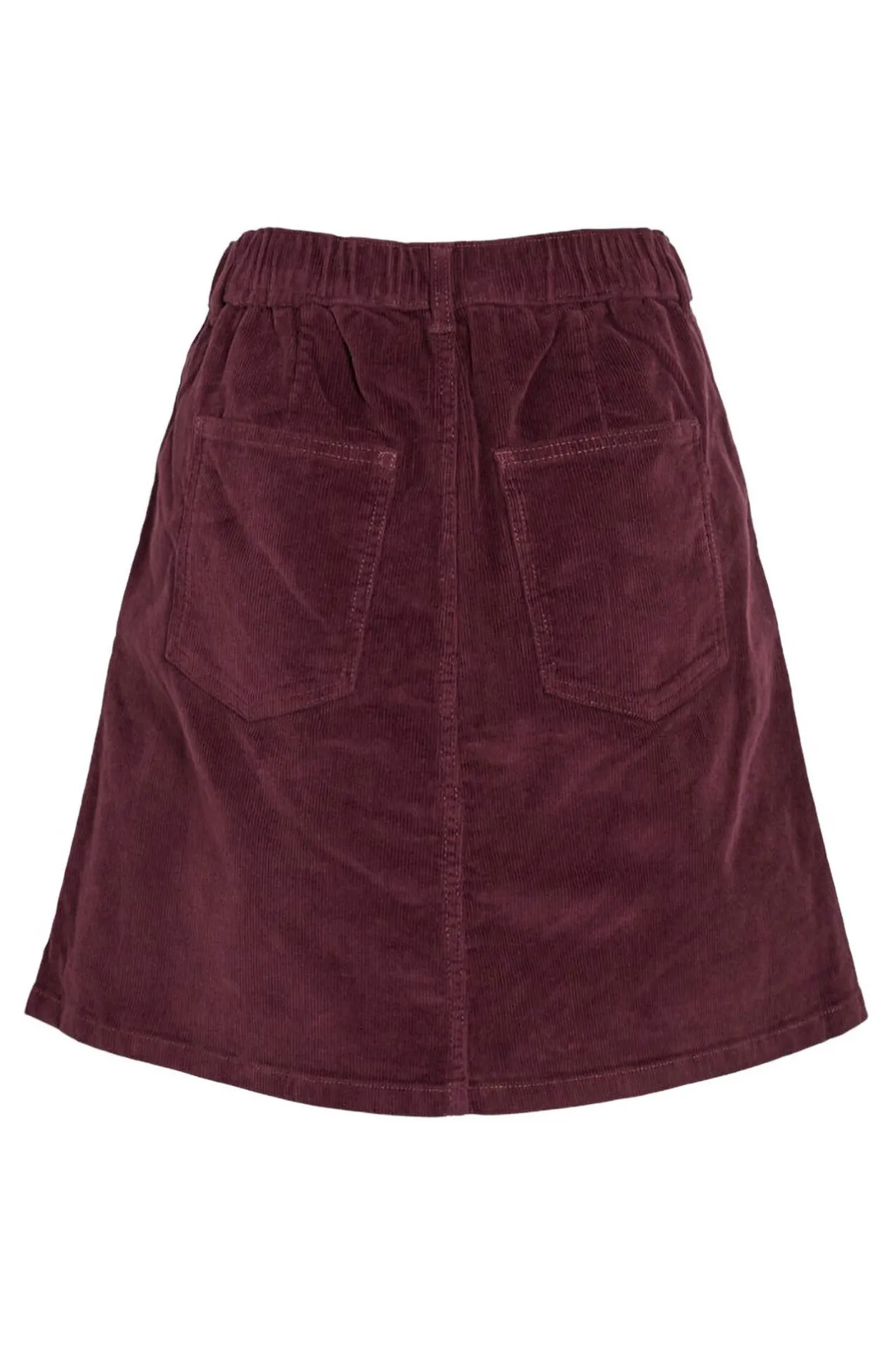 Vila Falda corta de pana Morado Clearance