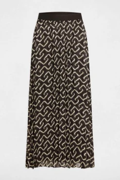 Morgan Falda larga plisada Multicolor Best