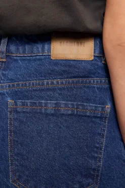 Slowlove Falda Larga Vaquera Azul Hot