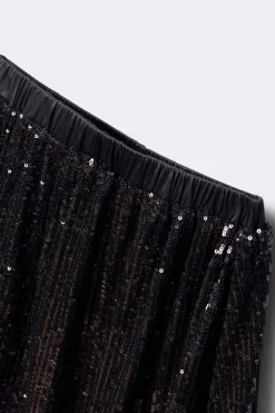 Springfield Kids Falda lentejuelas niña negro Best