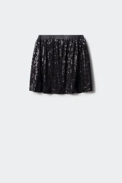 Springfield Kids Falda lentejuelas niña negro Best