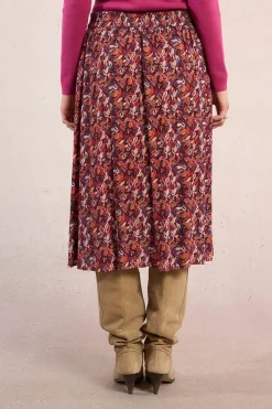 Molly Bracken Falda midi con estampado Multicolor Best