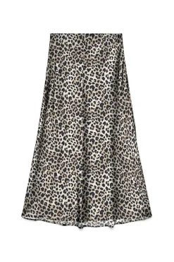 Vero Moda Falda midi satinada Blanco New