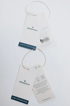 Springfield Falda midi vaquera azul Discount