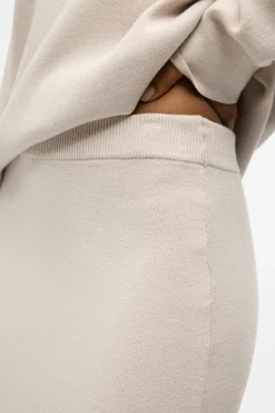 Object Falda punto midi Beige Hot