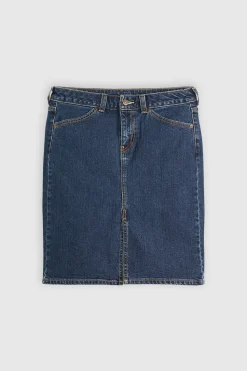 Levi's Falda vaquera Low Midi Levis® Azul oscuro Hot