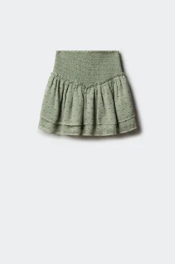 Springfield Kids Flada corta con volantes niña verde Hot