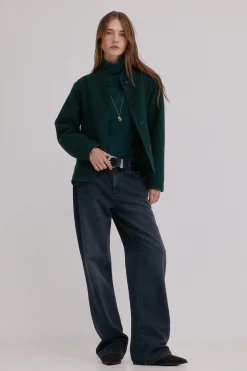 Hoss Intropia Flavia. Chaqueta austriaca Verde oscuro Outlet