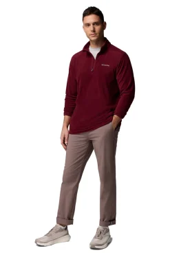 Columbia Forro polar burdeos Hot