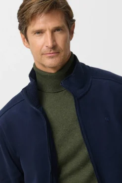 Silbon Forro polar clásico Azul marino