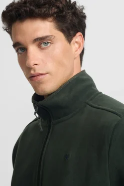 Silbon Forro polar clásico Verde Discount