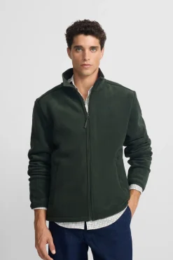 Silbon Forro polar clásico Verde Discount