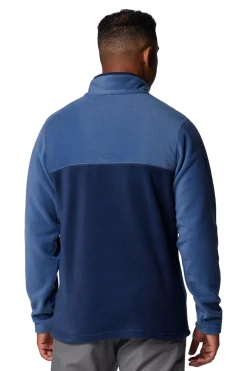 Columbia Forro polar con cierre medio a presión Steens Mountain™ II para hombre azul Sale