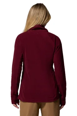 Columbia Forro polar con media cremallera burdeos Outlet