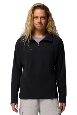 Columbia Forro polar con media cremallera Glacial™ IV de para mujer negro Clearance