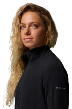 Columbia Forro polar con media cremallera Glacial™ IV de para mujer negro Clearance