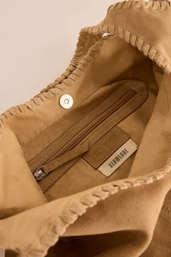 Slowlove Fringes hobo Camel Best