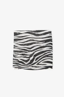 Cortefiel Fular con estampado de cebra Estampado blanco Best