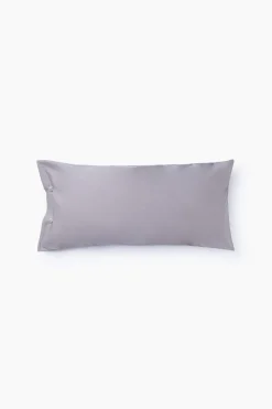 Textura Funda almohada algodón percal. Cama 135-140cm. gris Sale