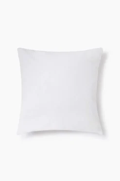 Textura Funda cojín algodón percal 55x55cm. blanco Online