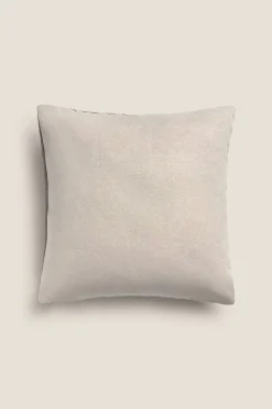 Textura Funda cojín terciopelo algodón 30x50cm. gris Sale