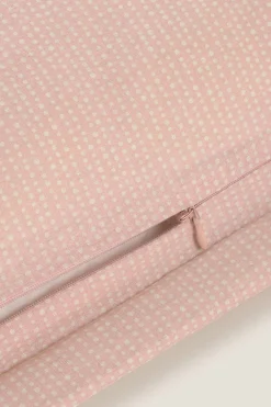 Textura Funda de cuadrante de patchwork tradicional rosa Hot