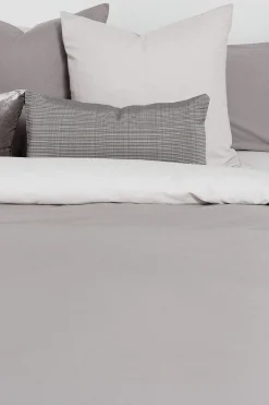 Textura Funda nórdica algodón percal reversible. Cama 180-200cm. gris Discount