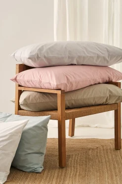 Bassols Fundas de almohada cotton Beige