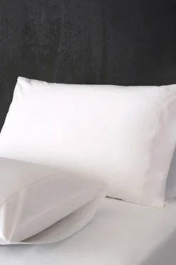 Bassols Fundas de almohada venecia Blanco