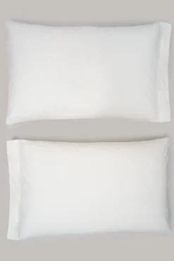 Bassols Fundas de almohada venecia Blanco Outlet