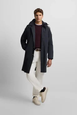 Silbon Gabardina Azul marino Online