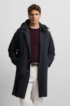 Silbon Gabardina Azul marino Online