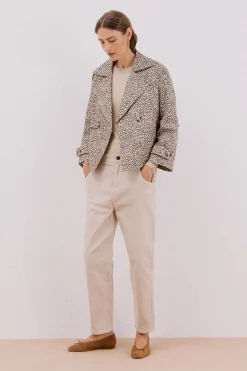 Cortefiel Gabardina corta Multicolor Online