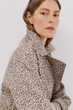 Cortefiel Gabardina corta Multicolor Online