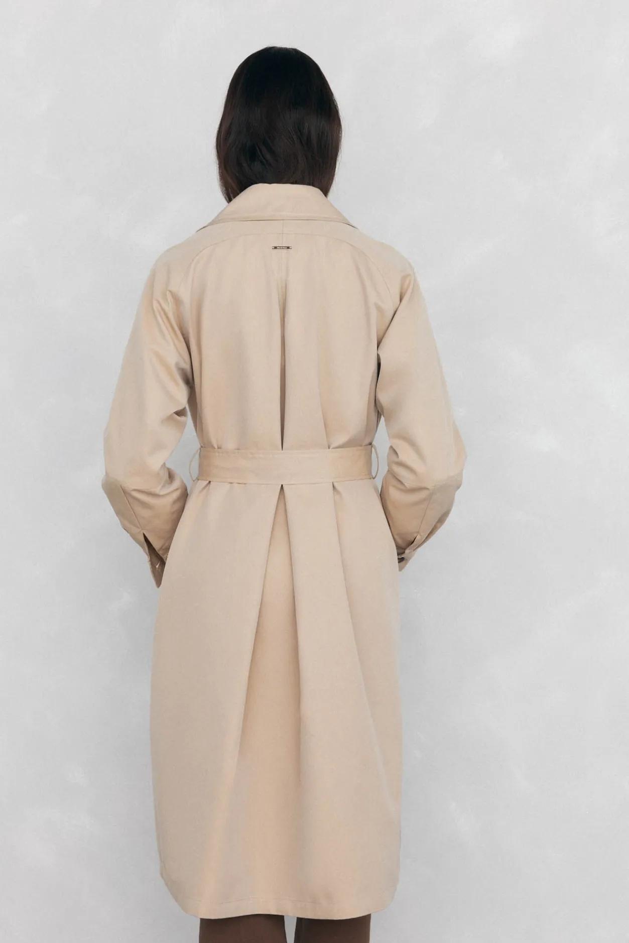 Pedro del Hierro Gabardina larga Beige Best
