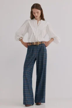 Hoss Intropia Gael. Blusa bordada Marfil Hot