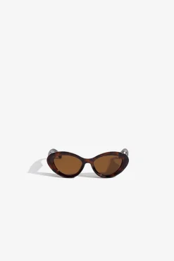 Vilanova Gafas de Sol Cat-Eye Redondeadas marr&oacute;n Discount
