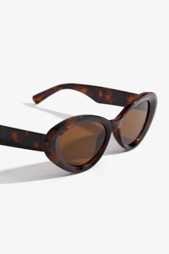 Vilanova Gafas de Sol Cat-Eye Redondeadas marr&oacute;n Discount